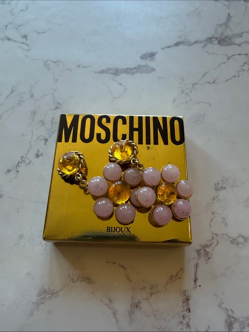 Vintage Moschino clip on earrings